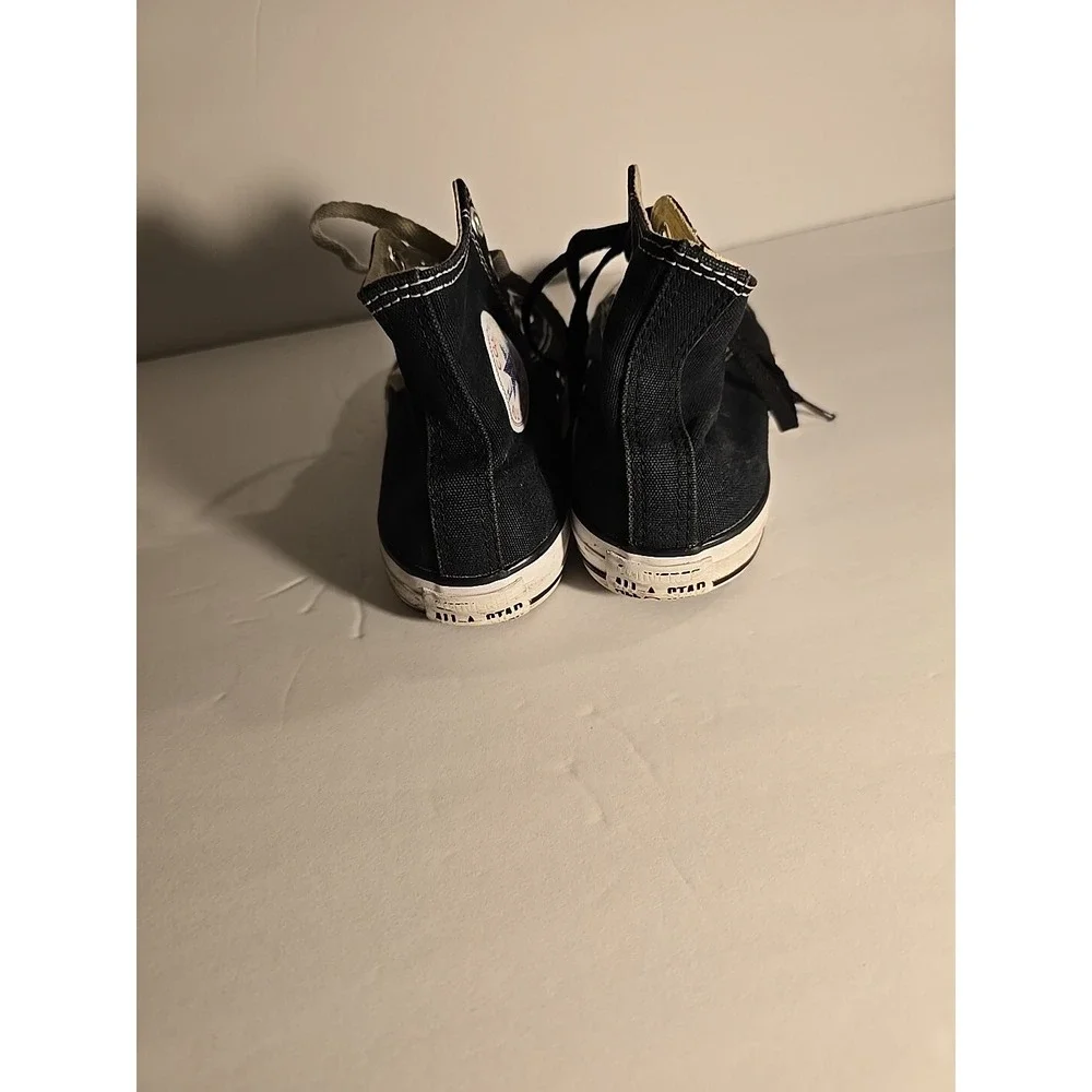 Converse Shoes Youth 3 Chuck Taylor All Star Sneakers Hi-Top Black Comfort 3J231